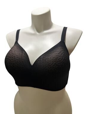 Wacoal Sheer Mesh Back Appeal Wirefree Contour Bra 38DDD